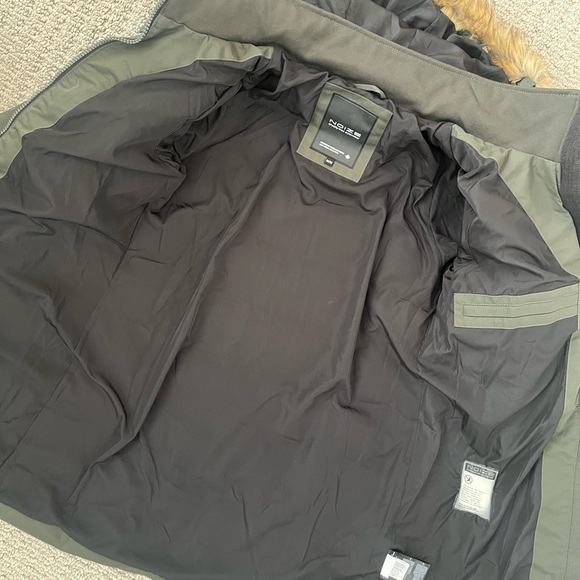 Noize Hannah  Heavyweight Mid-length Parka. Green. Size M. EUC - Picture 9 of 11
